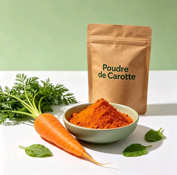 Poudre naturelle de Carotte